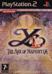 Ys: The Ark of Napishtim (PS2) - euro cover
